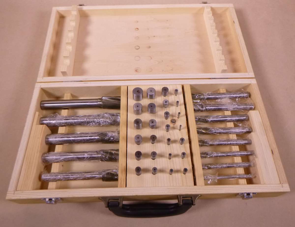 (39 Piece Set) HSS Counterbore Set Counterbores, 1/4" To 1" Large, 3/32" To 3/4" | Industrial MRO Tools and Replacement Industrial Equipment Components