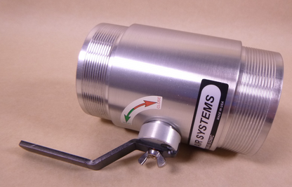 Sonic Air Systems 10431 Butterfly Valve 3" Inch Thread Size Aluminum