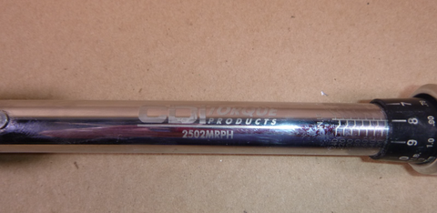 USED 2502MRPH CDI Torque Wrench 3/8" Drive 30 - 250 Inch Pounds Ratchet Head | Industrial MRO Tools and Replacement Industrial Equipment Components