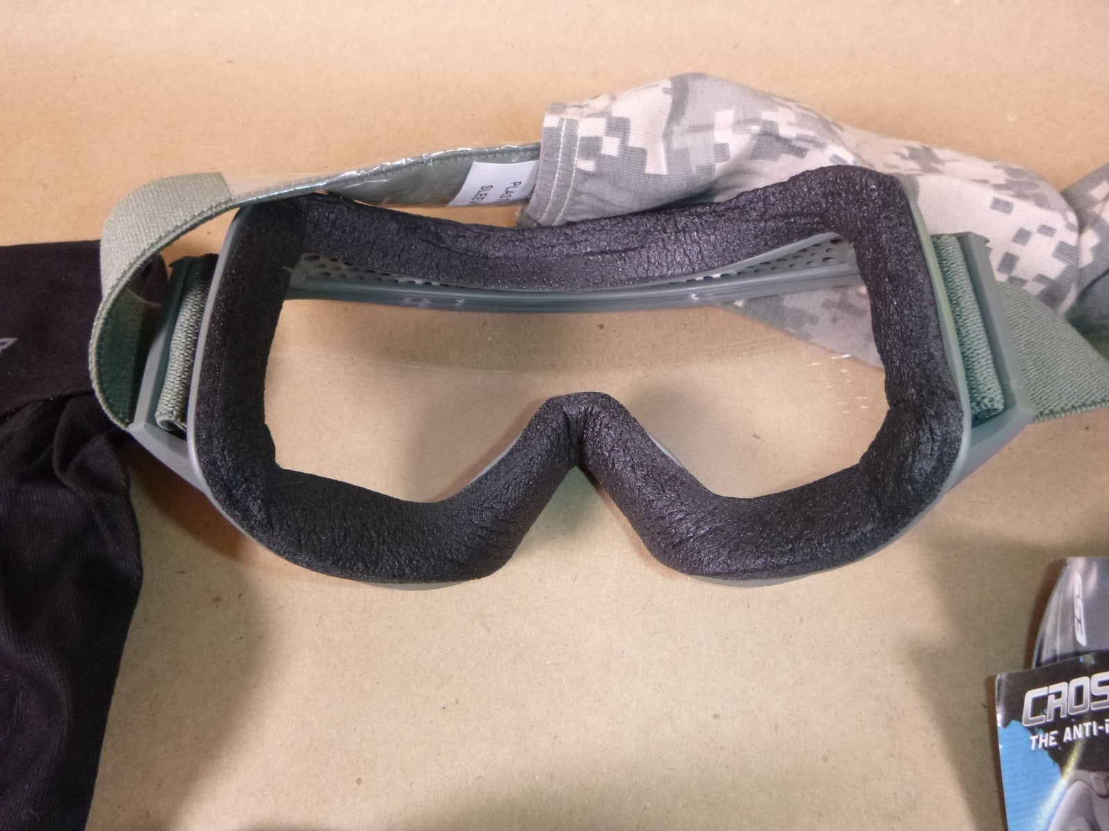 USGI ESS Striker Land Ops Ballistic Goggles Foliage Green 4240-01-540-5576
