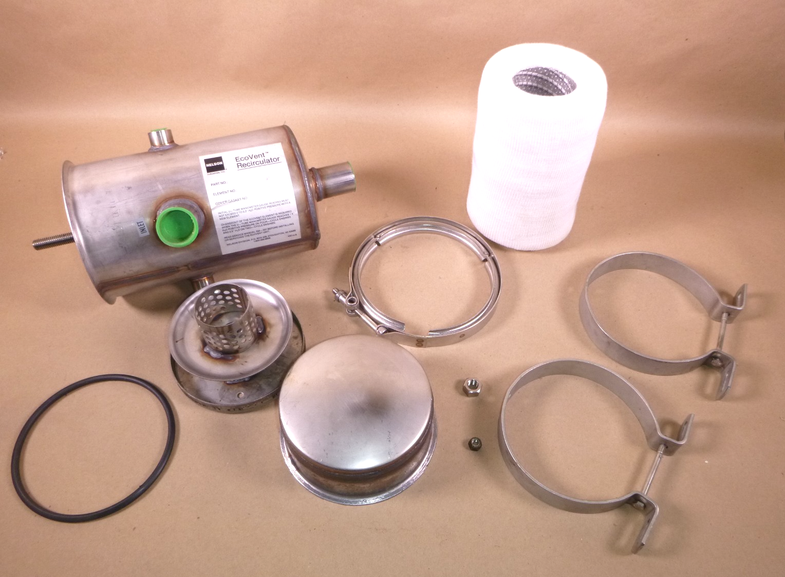EcoVent Recirculator 93196D For Closed Crankcase Ventilation System 74824F91 | Replacement Truck Parts, Trailer Accessories, Automobile Supplies, Car Parts &amp; Accessories