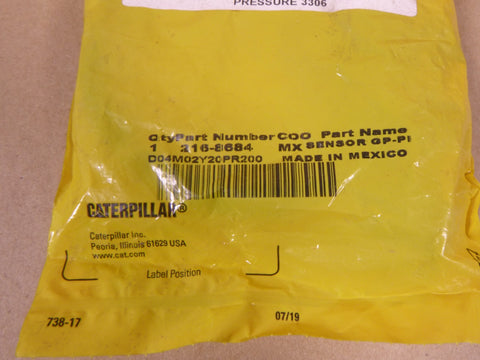 Genuine 216-8684 OEM CAT Caterpillar 844kPa Pressure Sensor 3406C 3306 3304 3406 | Industrial Tractor Parts Supplier and Surplus Tractor Parts & Accessories