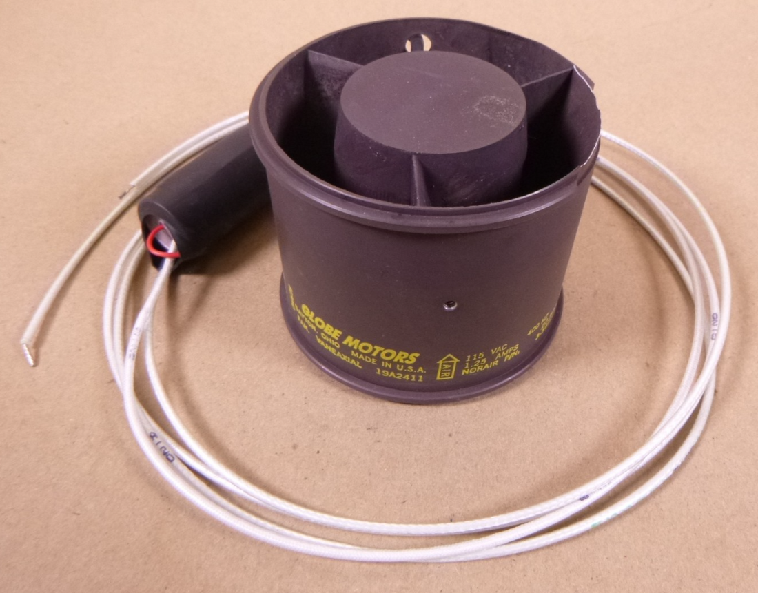 *CHIPPED PIECE* 19A2411 Globe Motors Vaneaxial Fan 3-54916-503 400Hz 22,500RPM 4140-00-952-4047 | Electrical MRO Replacement Parts &amp; Components and Commercial Electrical Supplies Company
