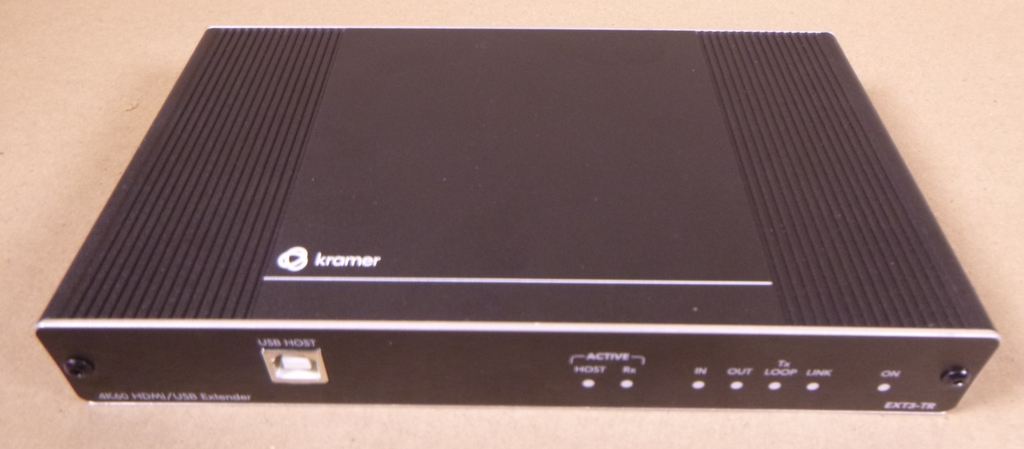 USED Kramer EXT3-TR 4K60 4:4:4 HDMI Extender with USB, RS–232 & IR HDBaseT 3.0 | Electrical MRO Replacement Parts & Components and Commercial Electrical Supplies Company
