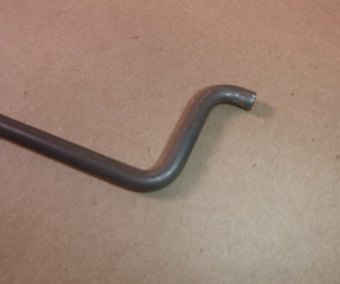 XA-3542-M SAF-HOLLAND Fifth Wheel Trailer Hitch Handle - Manual, Secondary Lock