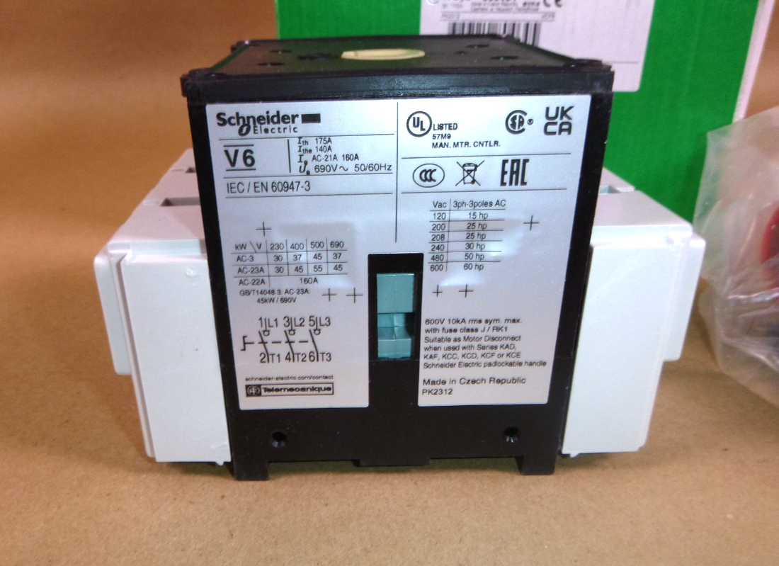 Schneider Electric VCF6 / 080464 175A 3P Load Break / Disconnect Switch | Electrical MRO Replacement Parts &amp; Components and Commercial Electrical Supplies Company