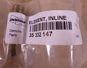 OEM Doosan 35332147 Inline Filter Element For Bobcat Ingersoll Rand