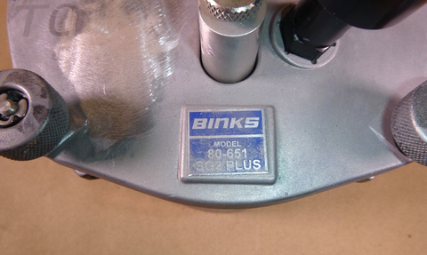 Binks SG2 Plus Pressure Cup Model 80-651 With Gast Rotary Agitator 2 Quart | Industrial MRO Tools and Replacement Industrial Equipment Components