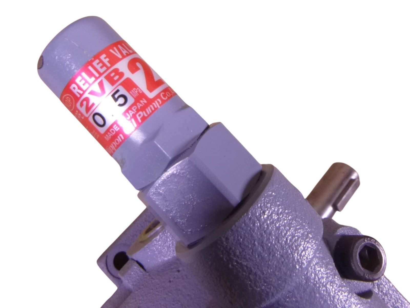 TOP-206HB Trochoid Pump Nippon Oil Pump , Relief Valve 2VB 2L 0.5MPa | Industrial Electric Motors, Pumps &amp; Parts