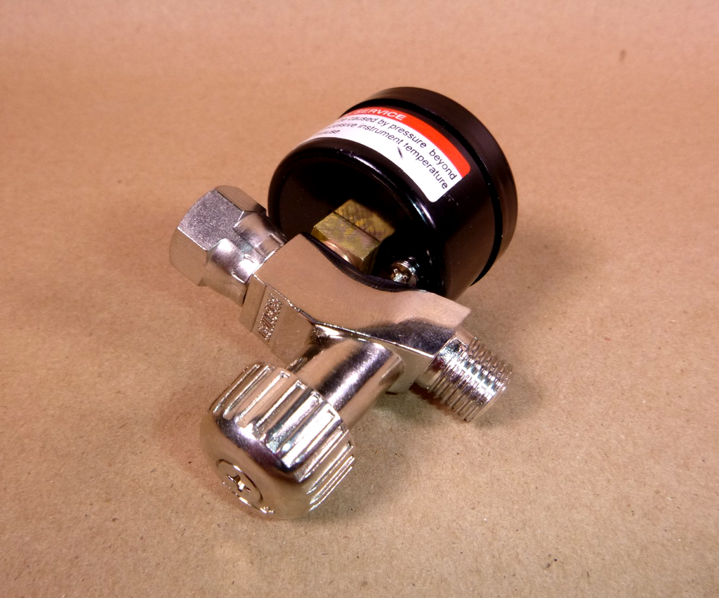 DEVILBISS Spray Gun Air Adjusting Valve HAV-500 With Gauge HAV-501 | Industrial MRO Tools and Replacement Industrial Equipment Components