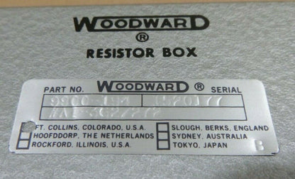 WOODWARD 9900-194 RESISTOR BOX , 5935-01-095-1192 | Replacement Truck Parts, Trailer Accessories, Automobile Supplies, Car Parts &amp; Accessories