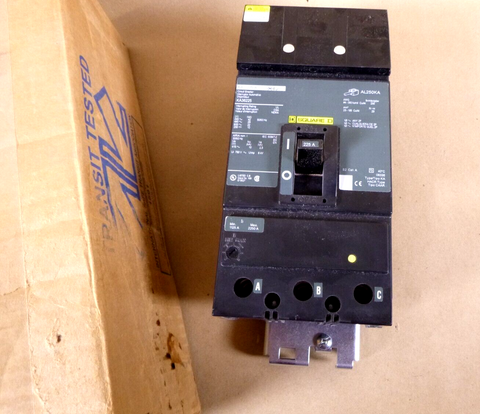 New Square D - KA36225, 225A 600V 3P I-Line Molded Case Circuit Breaker