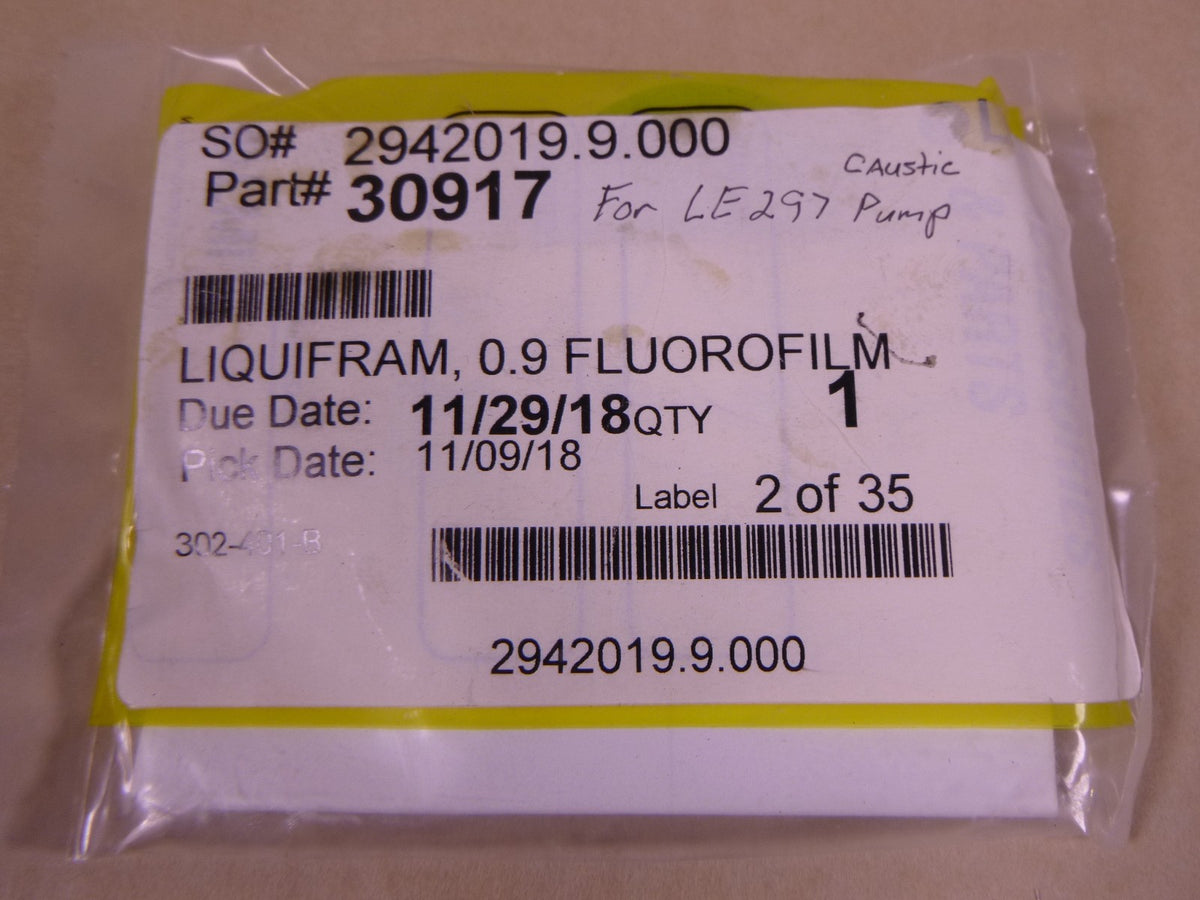 LMI 30917 Liquifram 0.9 Fluorofilm Diaphragm For LE-297 Pump