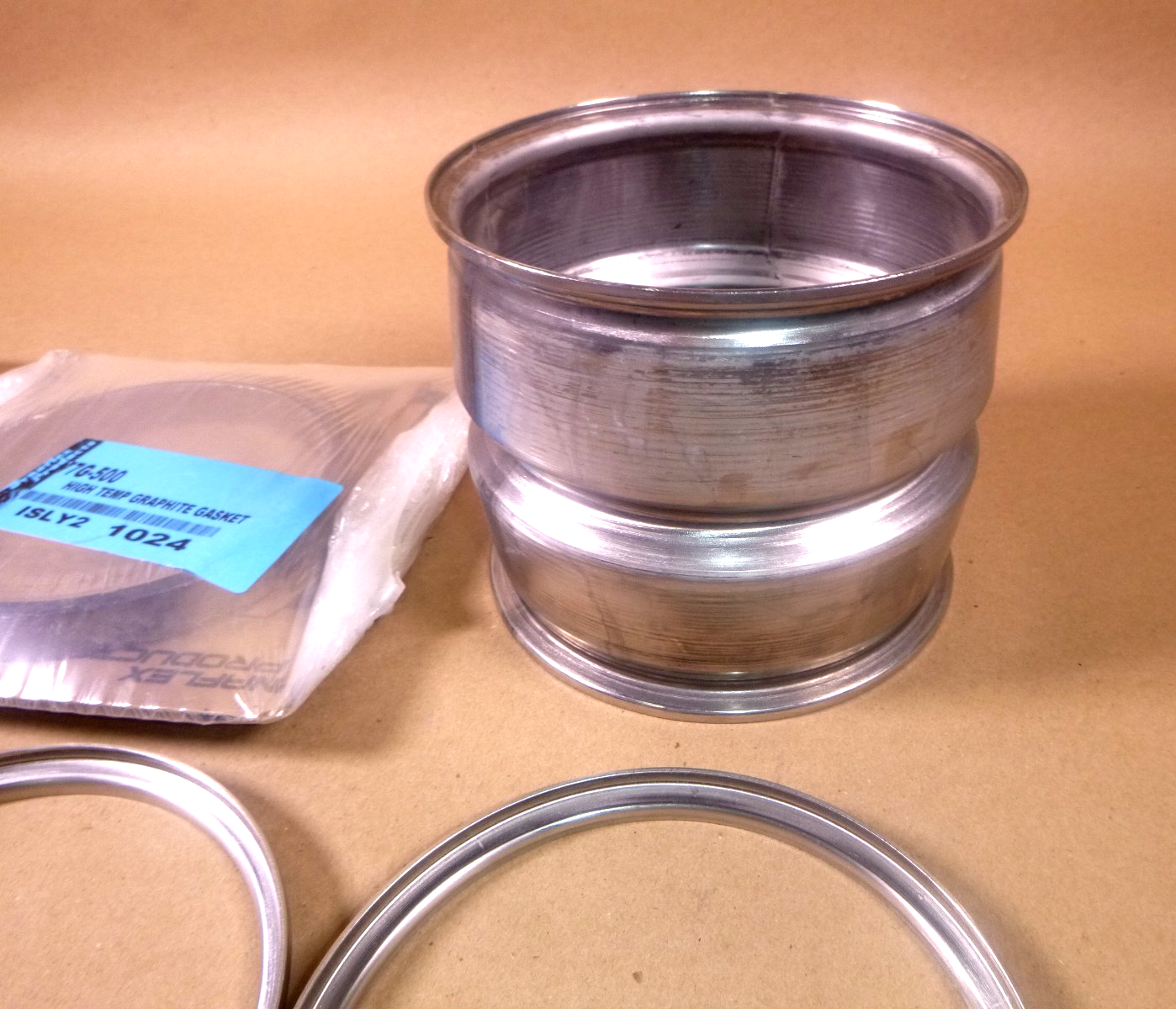USGI Double Flex Exhaust Joint Dynaflex 11669395-6, 73G-500MS, 2520-01-452-6376 | Replacement Truck Parts, Trailer Accessories, Automobile Supplies, Car Parts &amp; Accessories