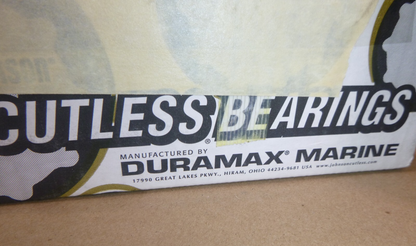 Johnson 870385700 Duramax Marine Cutless Bearing 38mm ID x 55mm OD x 152mm Long | Industrial MRO Replacement Parts, Manufacturing Machine Parts &amp; Components, Heavy Equipment Parts Supplier