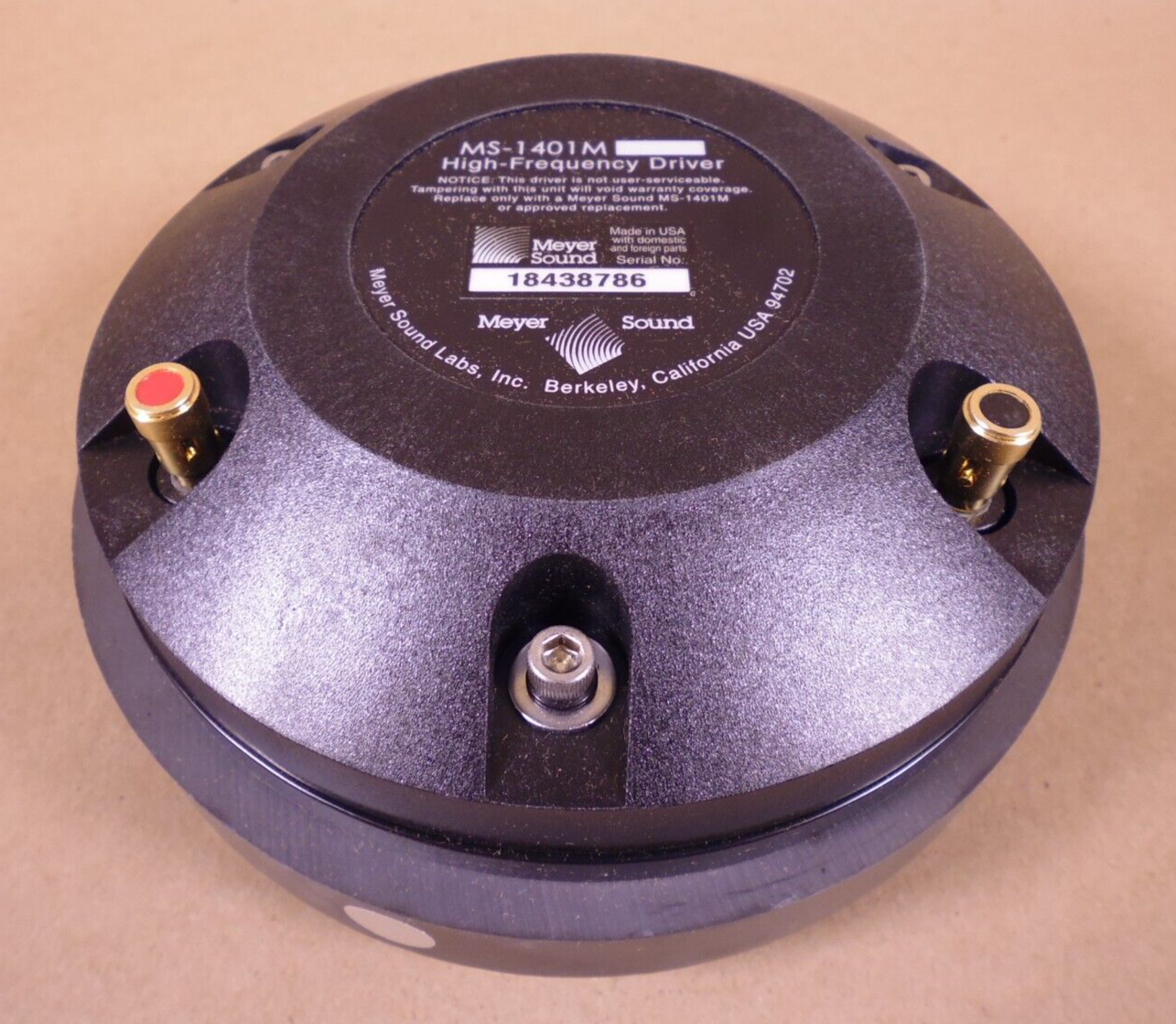 Meyer Sound MS-1401M High-Frequency Exit Driver Kit For UPA , 40.051.192.03 | Electrical MRO Replacement Parts &amp; Components and Commercial Electrical Supplies Company