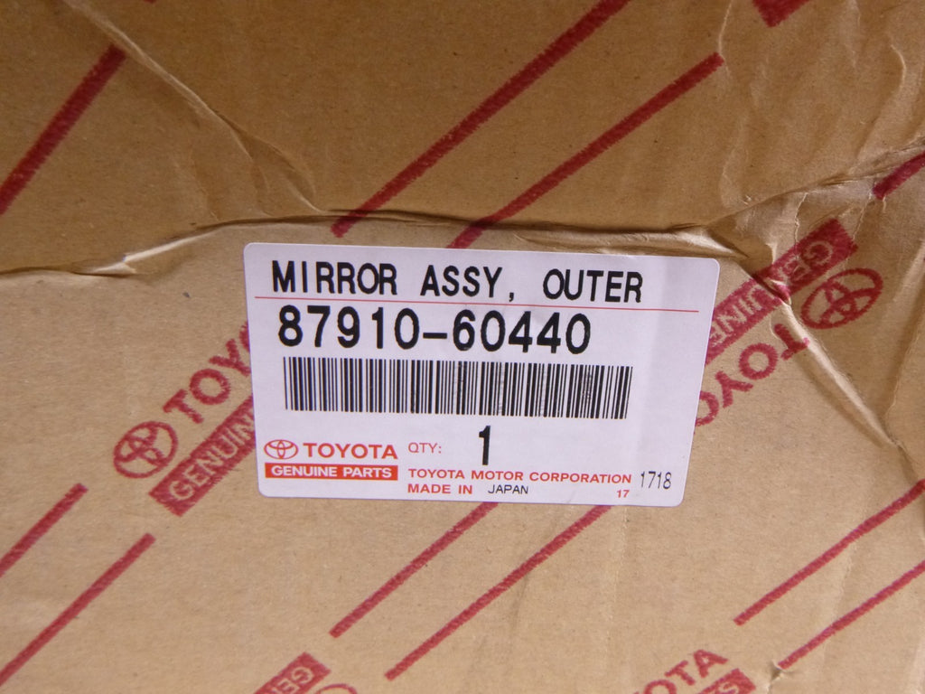 1996 - 2002 Toyota Land Cruiser Prado RH Outer Rear View Mirror 87910-60440 OEM | Replacement Truck Parts, Trailer Accessories, Automobile Supplies, Car Parts & Accessories