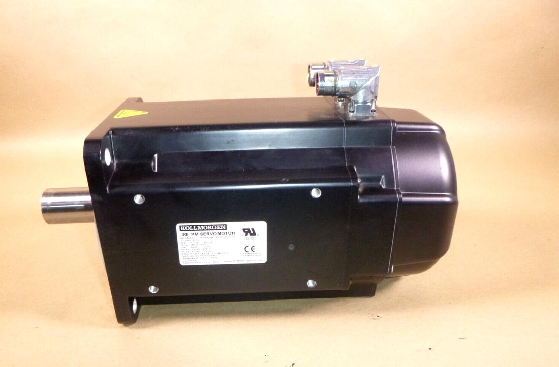 New Kollmorgen AKM74L-ANC2DB00 Servo Motor 5.18 KW, 640 Volt DC, 1400 Rpm | Industrial Electric Motors, Pumps &amp; Parts
