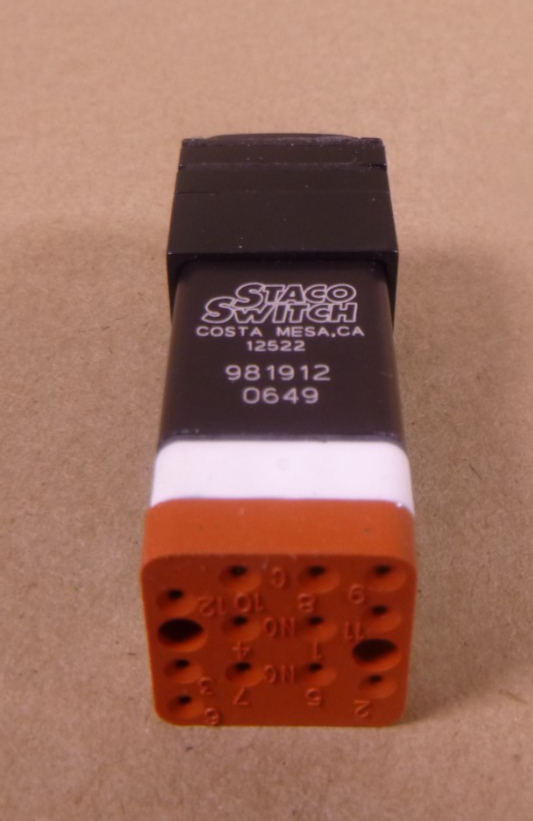 A3204105-2 Staco Power Off 631369-002 Lamp Switch , 6240-01-432-5083 | Electrical MRO Replacement Parts & Components and Commercial Electrical Supplies Company