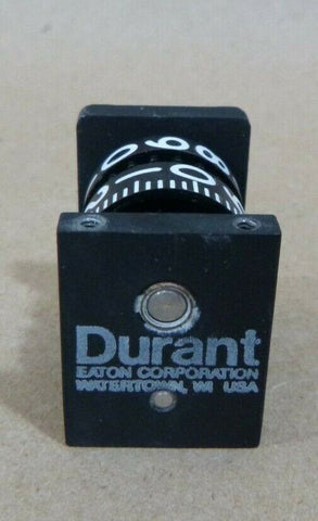 DURANT EATON 2-Y-31517-400 2-WHEEL ROTARY MECHANICAL COUNTER 0 TO 9 