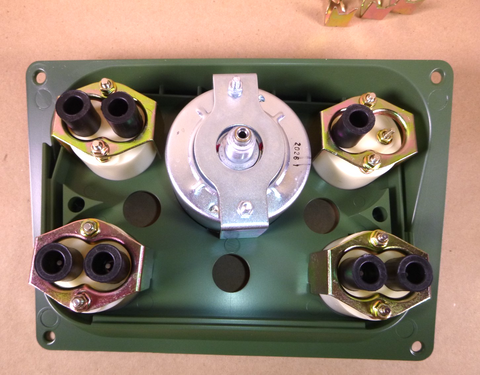 M998 Humvee Instrument Panel With 5 Gauge Set Green 12338466, 2540-01-185-6117 | Genuine HMMWV Replacement Parts and Military Surplus Humvee Parts & Accessories