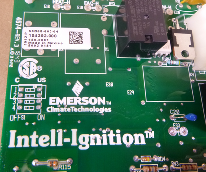 Emerson 100109944 , 9004569205 For A.O. Smith Ignition Control Board | Electrical MRO Replacement Parts &amp; Components and Commercial Electrical Supplies Company