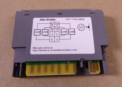 Allen Bradley 1734-OB4E Series C Output Module 1734OB4E | Electrical MRO Replacement Parts &amp; Components and Commercial Electrical Supplies Company