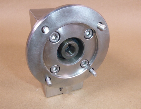 Keltech 316L SS Gearbox K30R, 5:1 Ratio, 350 Rpm, 63B14 Input, 5/8" Hollow Shaft | Industrial Electric Motors, Pumps & Parts