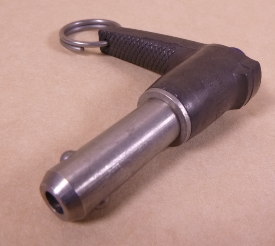 1/2" Shank x 1" Grip Length L Hdl Stainless Steel Quick Release Pin Avibank USA