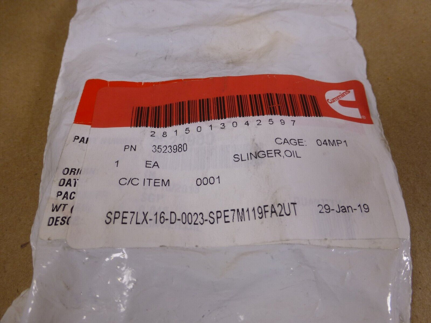 OEM Cummins 3523980 Oil Slinger Genuine | Replacement Truck Parts, Trailer Accessories, Automobile Supplies, Car Parts &amp; Accessories