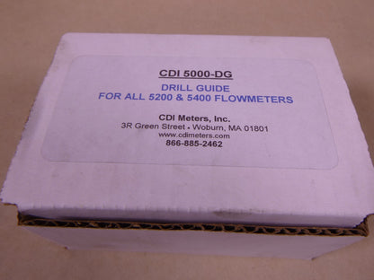 CDI Meters 5000-DG Drill Guide For 5200 &amp; 5400 Flowmeters *MINOR SURFACE RUST* | Industrial MRO Tools and Replacement Industrial Equipment Components