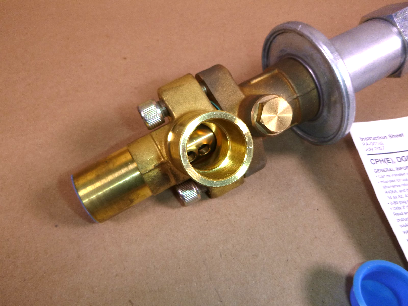 CPHE4 Emerson Climate (Alco) Hot Gas Bypass Regulator 0-80 PSIG 7/8" Inlet NEW | Electrical MRO Replacement Parts &amp; Components and Commercial Electrical Supplies Company