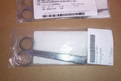 Sklar 22-1072 Scissors 7-1/4" (Lot of 2 Pcs)
