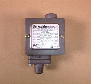 Barksdale E1H-H90 Pressure Actuated Switch, 3.0-90 PSI, New