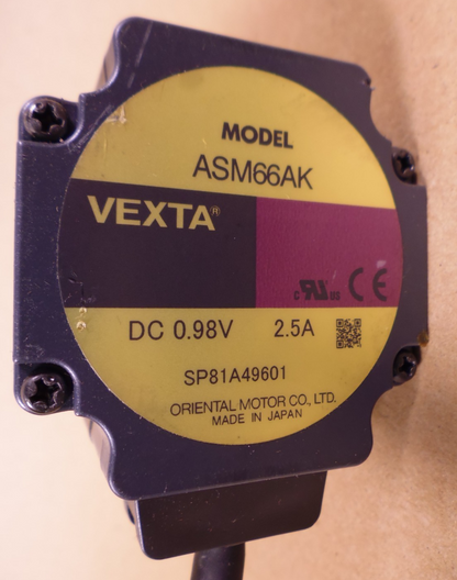 Oriental Motor Vexta ASM66AK Closed Loop Step Motor 2.5A 0.98V | Industrial Electric Motors, Pumps &amp; Parts
