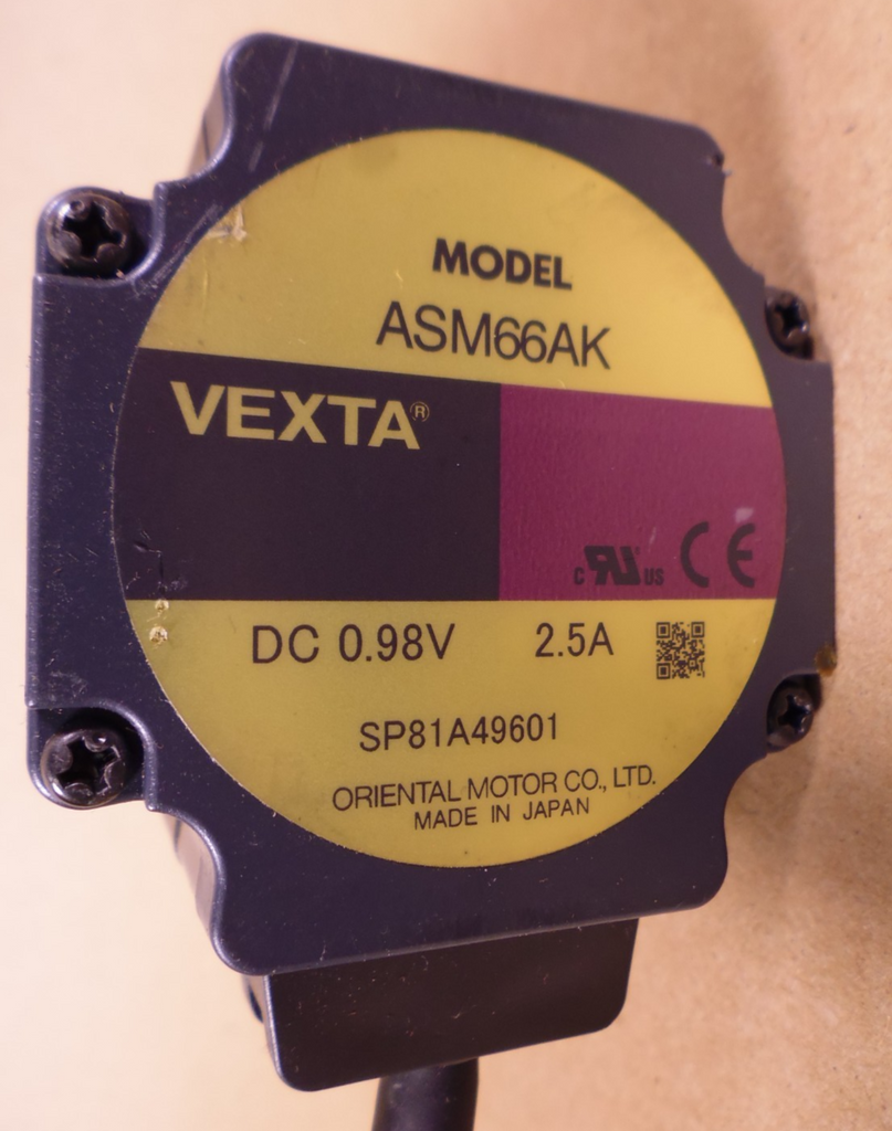Oriental Motor Vexta ASM66AK Closed Loop Step Motor 2.5A 0.98V | Industrial Electric Motors, Pumps & Parts