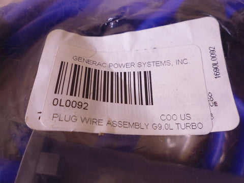 OEM Generac Plug Wire Assembly G9.0L Turbo 0L0092