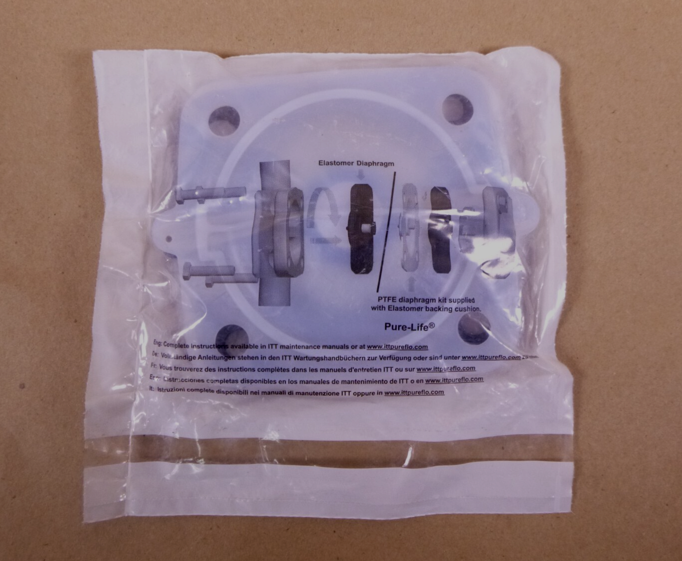 NEW ITT PURE LIFE 48076 DIAPHRAGM KIT TME PTFE / EPDM 2.5" CAST BODY ONLY | Industrial MRO Replacement Parts, Manufacturing Machine Parts &amp; Components, Heavy Equipment Parts Supplier