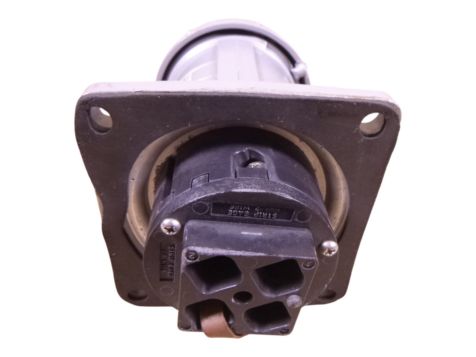 USED KILLARK VR1042 PIN AND SLEEVE RECEPTACLE TYPE 3,4, 4X, 100 AMP 3 WIRE 4 POLE | Electrical MRO Replacement Parts &amp; Components and Commercial Electrical Supplies Company