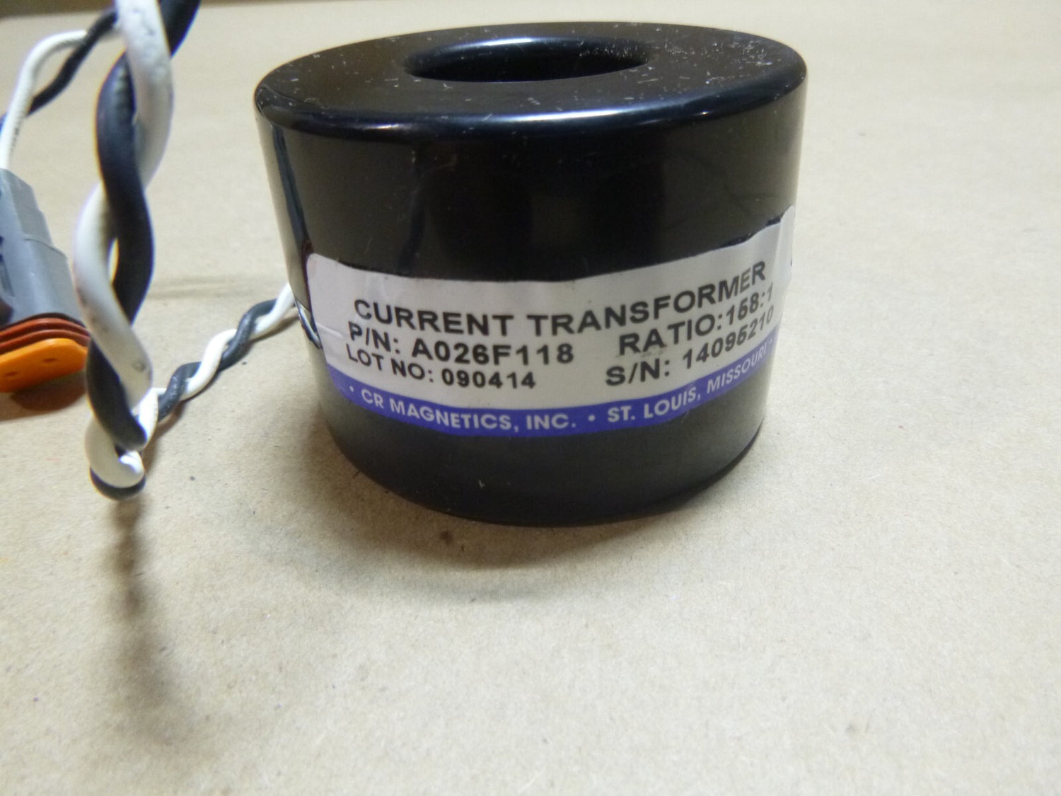 MEP-1030 5kW Generator Set 55 Amp Currant Transformer Onan A026F118, 04-20193 | Genuine MEP Generator Replacement Parts and Military Surplus Generator Parts