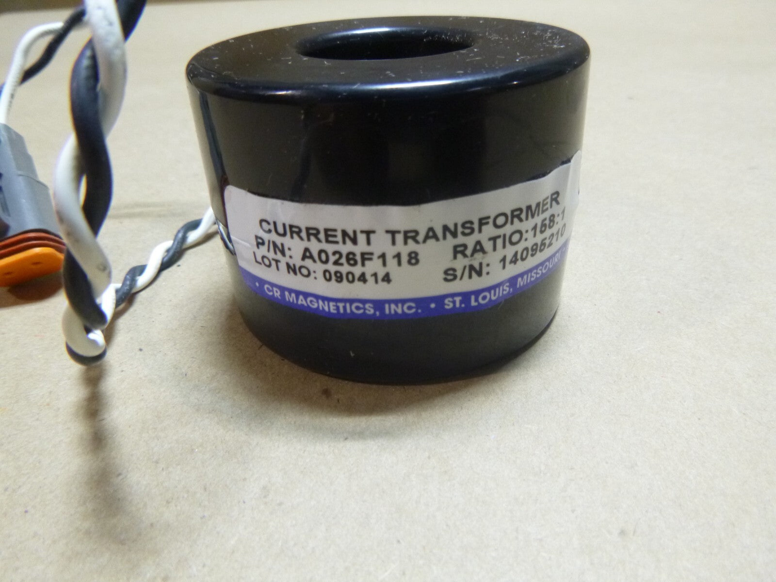 MEP-1030 5kW Generator Set 55 Amp Currant Transformer Onan A026F118, 04-20193 | Genuine MEP Generator Replacement Parts and Military Surplus Generator Parts