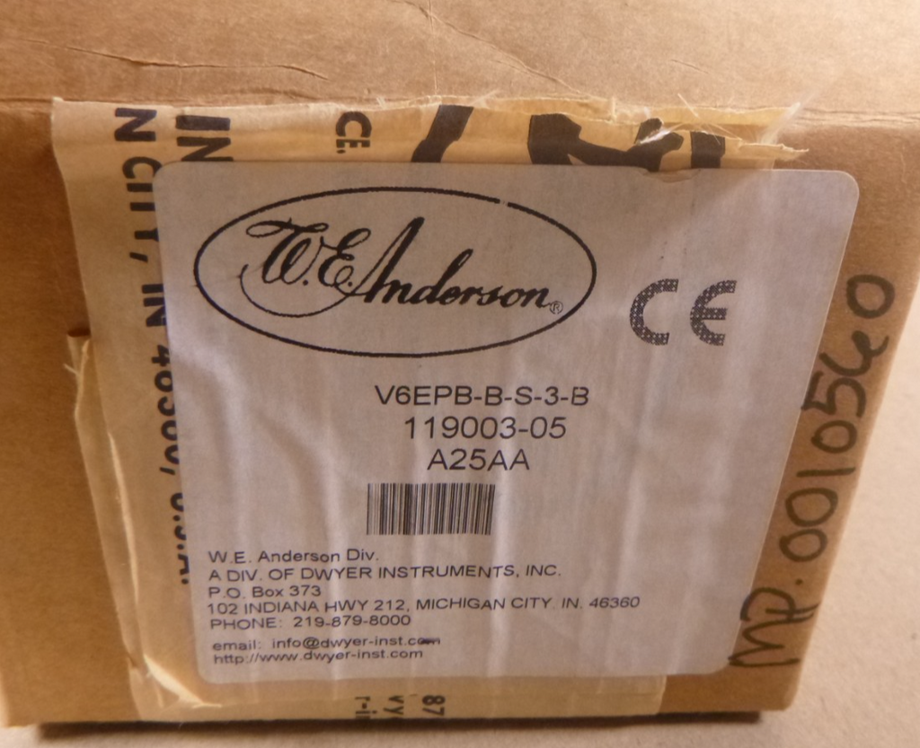 V6EPB-B-S-3-B Dwyer Series V6 Flotect Flow Switch SPDT, 1" NPT, Brass, A25AA | Electrical MRO Replacement Parts & Components and Commercial Electrical Supplies Company