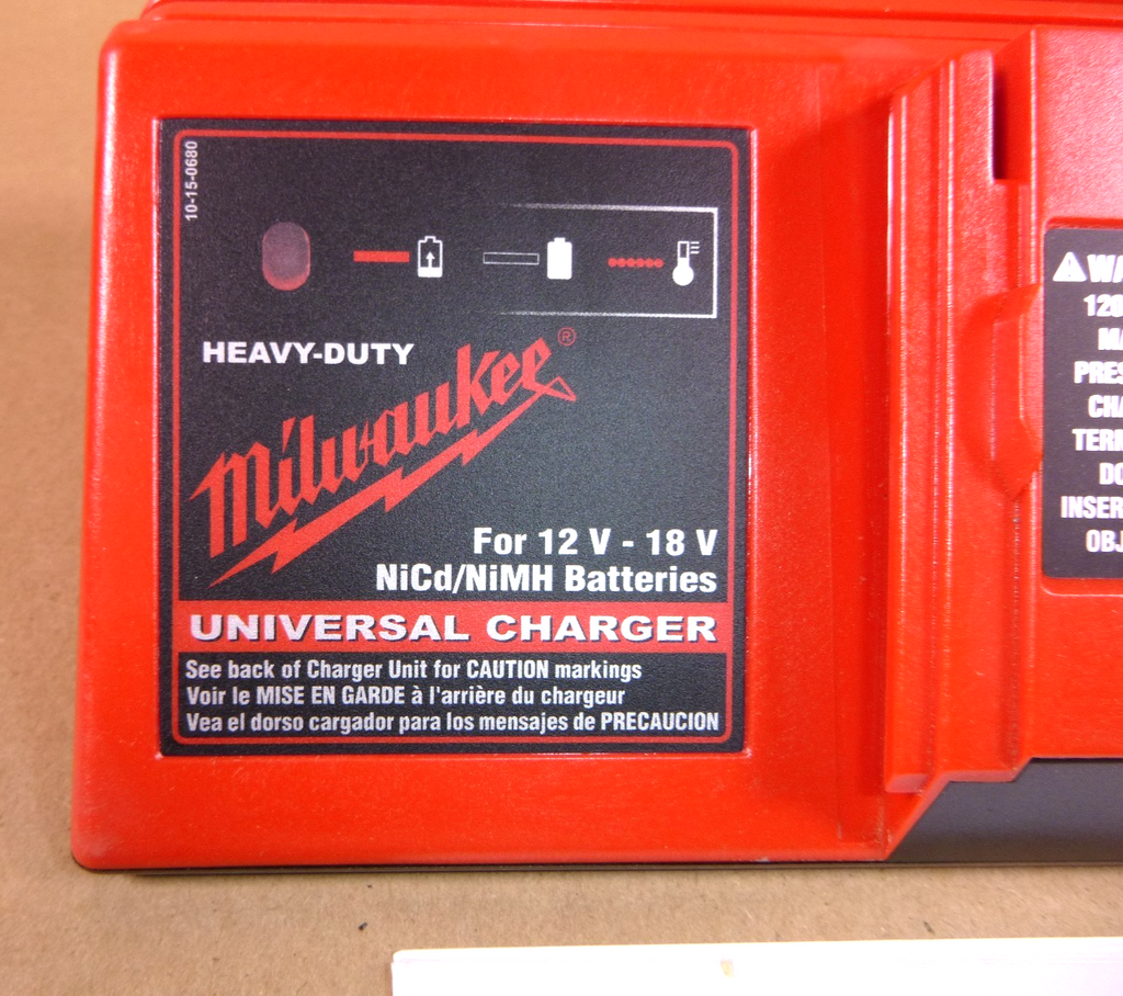 48-59-0255 Milwaukee Power Plus Universal One Hour NiCd AC Charger | Industrial MRO Tools and Replacement Industrial Equipment Components