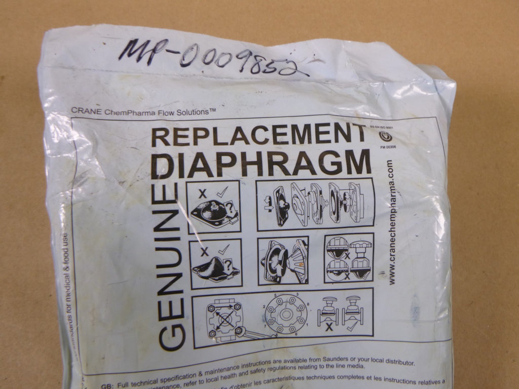 DA080E2 Crane Saunders Diaphragm Valve Replacement A-080425 3" | Industrial Tractor Parts Supplier and Surplus Tractor Parts & Accessories