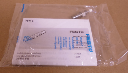 New YSR-5-5-C FESTO 158981 Pneumatic Shock Absorber YSR-C | Industrial MRO Replacement Parts, Manufacturing Machine Parts &amp; Components, Heavy Equipment Parts Supplier
