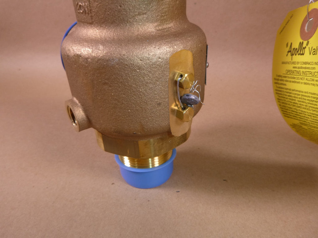 Apollo 19KGFA50 Safety Relief Valve, 1-1/4 MNPT x 1-1/2 FNPT 1672 lb/hr | Industrial MRO Replacement Parts, Manufacturing Machine Parts & Components, Heavy Equipment Parts Supplier