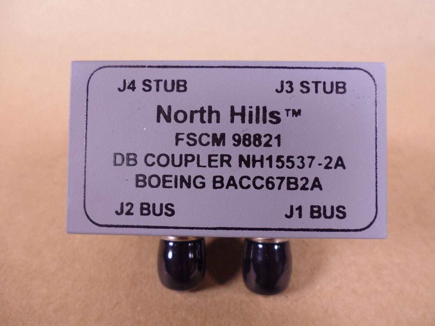 North Hills BACC67B2A Data Bus Coupler NH15537-2A FSCM 98821 , 5985-01-609-1043 | Electrical MRO Replacement Parts &amp; Components and Commercial Electrical Supplies Company