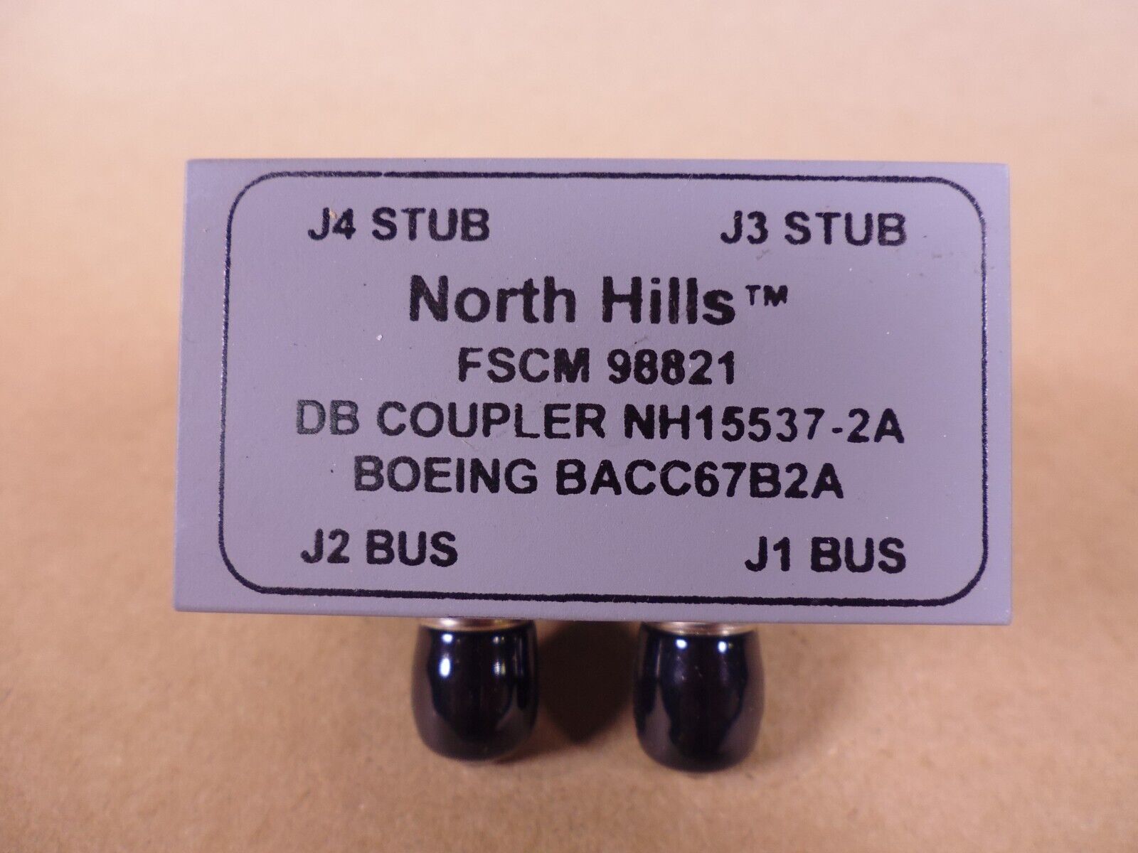 North Hills BACC67B2A Data Bus Coupler NH15537-2A FSCM 98821 , 5985-01-609-1043 | Electrical MRO Replacement Parts &amp; Components and Commercial Electrical Supplies Company