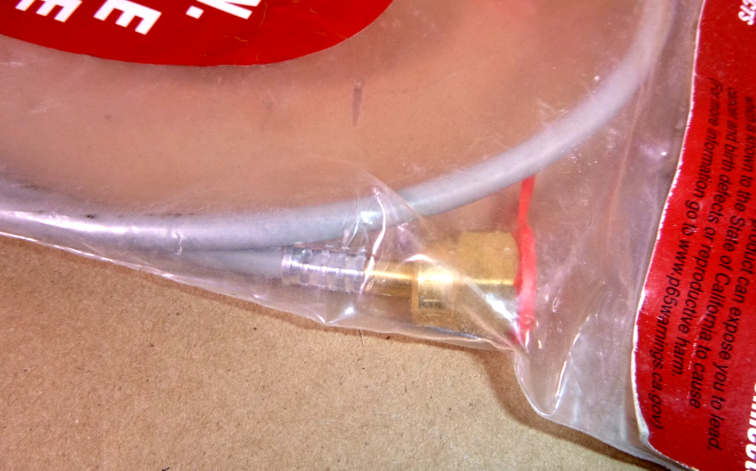 NTPH36 Thermoplastic Refrigerant Pressure Control Hose 1/4" Flare x 36" | Industrial MRO Replacement Parts, Manufacturing Machine Parts &amp; Components, Heavy Equipment Parts Supplier