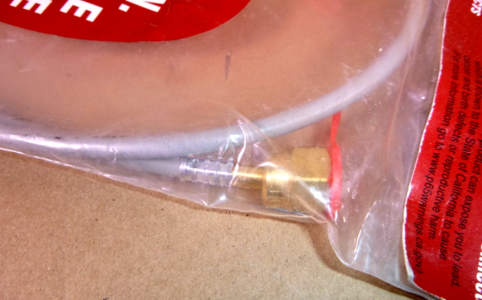 NTPH36 Thermoplastic Refrigerant Pressure Control Hose 1/4" Flare x 36" | Industrial MRO Replacement Parts, Manufacturing Machine Parts &amp; Components, Heavy Equipment Parts Supplier